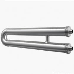 Регистры отопления двухрядные РЗЭ-2x42x2.0-8000 мм